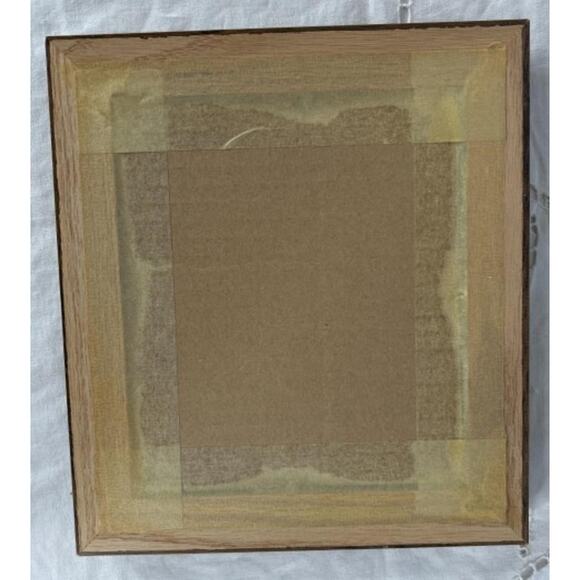 VTG Jim Hamilton “KENTUCKY” UK Wildcat Lithograph Print Framed Walnut Double Mat - Picture 6 of 6